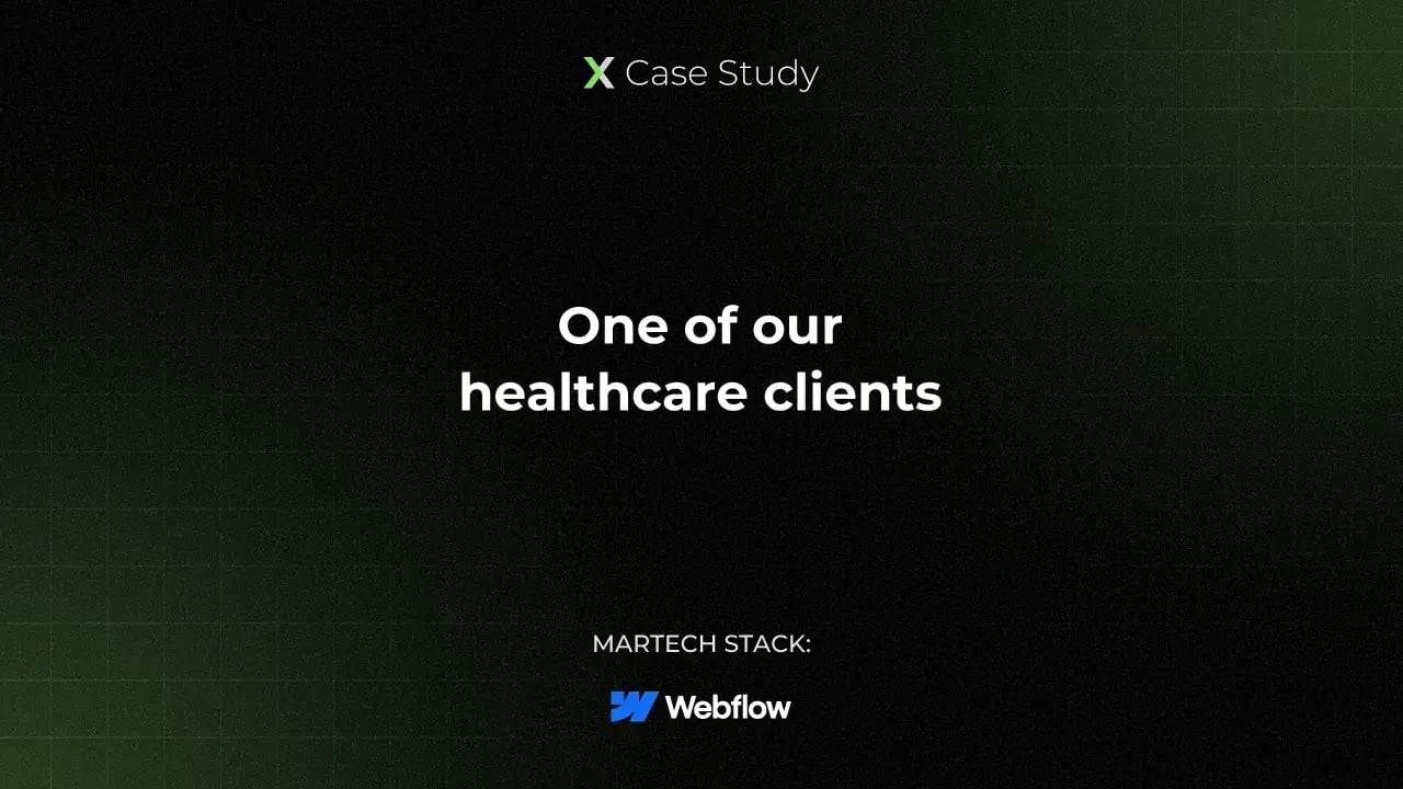 One of our healthcare clients - Case Study Thumbnail (2)