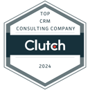 Top CRM Consulting Company 2024 Badge