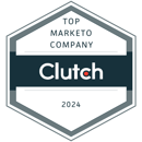 Top Marketo Company Clutch 2024 Badge